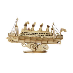 REZARK RTG-02 Серия Корабли Пазл 3D 145 элемент. Круизный лайнер