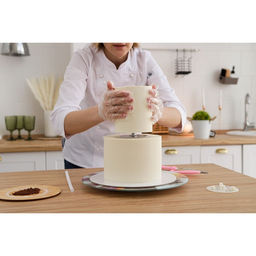 Палочки-дюбели для кондитерских изделий, d=1.8 см, 32 см, 4 шт., пластик, белые - Simaland фото 5