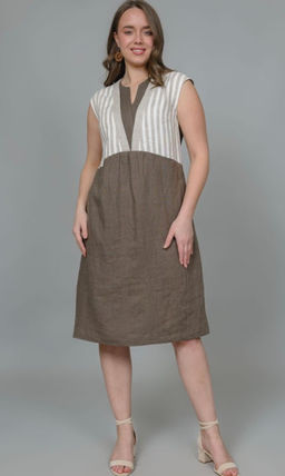 Платье  100% лен