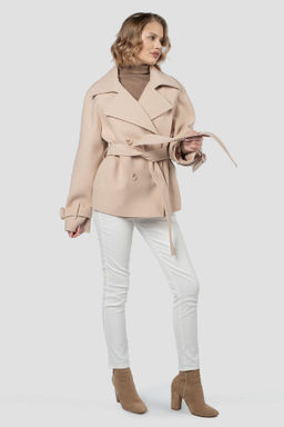 Пальто женское демисезонное (пояс)