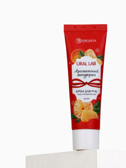 Крем для рук с ароматом мандарина, 30 мл, URAL LAB  фото 5