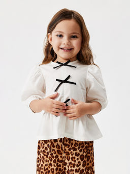 ACOOLA / Блузка детская для девочек Shai_bl белый