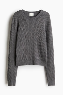 Jersey en punto trenzado - H&m фото 7