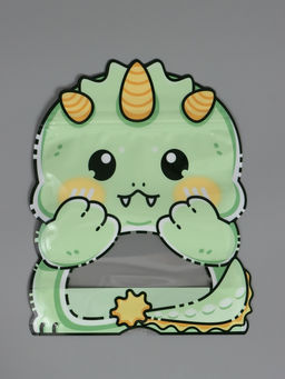 Цена за 50 шт. Пакет подарочный, "Динозаврик", с zip-lock застежкой, 17x20+3см