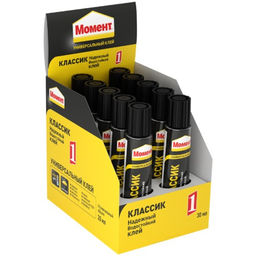 МОМЕНТ клей 1 классик туб. 30мл в шоу-боксе 873854 (Хенкель)