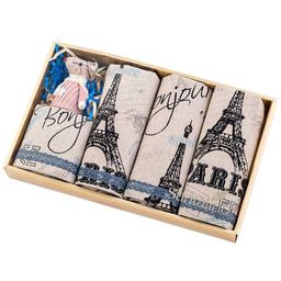 НАБОР САЛФЕТОК ИЗ 4-Х ШТ РАТАТУЙ,40Х40СМ+40Х40, 100