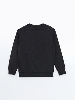 Bisiklet Yaka Erkek ?ocuk Sweatshirt - Waikiki фото 3