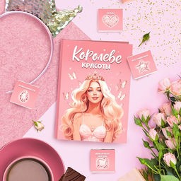 Открытка с шоколадом Королеве красоты - Фуд Сторис фото 4