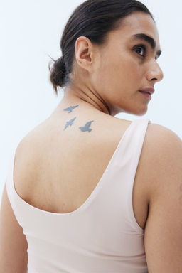 Top de tirantes en microfibra - H&m фото 4