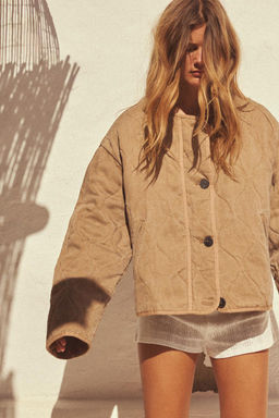 WASHED-EFFECT PADDED JACKET - Zara фото 4