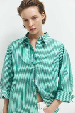Camisa corta de popelina - H&m фото 5