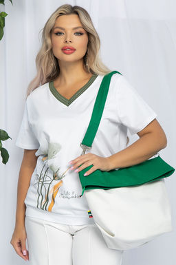 Сумка Торба (молочно-зеленая) СТ3