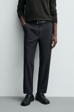REGULAR FIT COMFORT TROUSERS - Zara фото 19