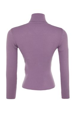 Kahverengi Basic Bal?kc? Yaka Triko Kazak TWOAW21KZ1279 - Trendyolmilla фото 15