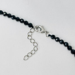 Колье из черной Шпинели 42 см +