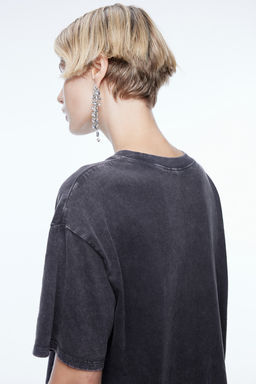 Camiseta boxy con estampado - H&m фото 4