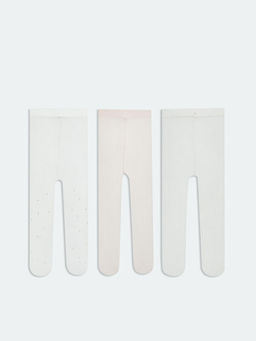 Beli Lastikli K?z Bebek K?lotlu ?orap 3l?