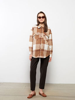 Kar?n Panelli D?z Gabardin Hamile Pantolon