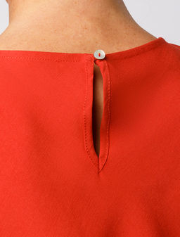 VILATTE / Удлиненный топ из плотного лиоцелла  фото 3