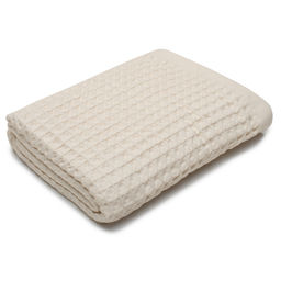 Полотенце вафельное 70х140, 100% хлопок, Серый - Традиция фото 8