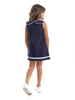 Платье для девочки UD 1427 синий - Mini maxi фото 2