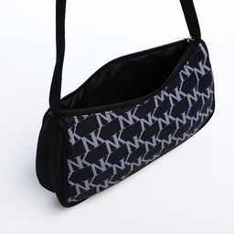 Сумка багет из текстиля, Nazamok, 23*13*5 см  фото 9