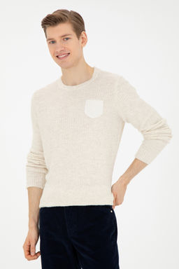 U. S. Polo Assn / Мужской свитер с камнем - U.s. polo assn фото 8
