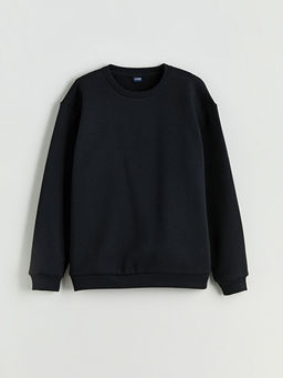 Bisiklet Yaka Erkek ?ocuk Sweatshirt