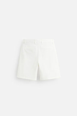 CHINO REGULAR FIT BERMUDA SHORTS - Zara фото 8