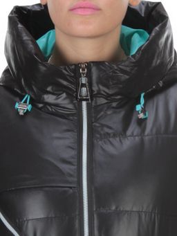 8265 BLACK Куртка демисезонная женская BAOFANI (100 гр. синтепон) - Fashion фото 10