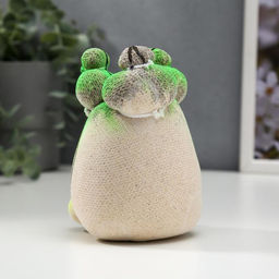 Набор для выращивания «ЭкоЖивчик. Кактус», фигурка растущая в подарочной упаковке