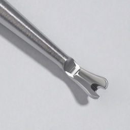 Цена за 2 шт. Шабер-триммер, двусторонний, 11.8 см, цвет серебристый