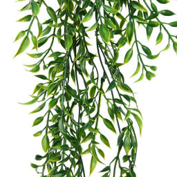 Цена за 3 шт. Лиана искусственная "Green garden" 75см иглица ампельная, цвет зеленый