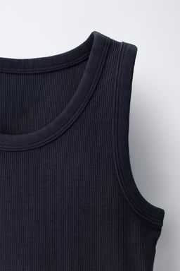 CAMISETA RIB NADADORA / Marino - Zara фото 4