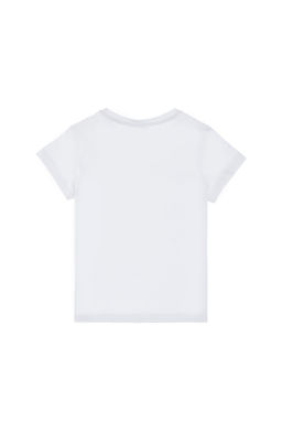 K_z _ocuk Beyaz Basic Ti__rt Sepette S_rpriz _ndirim - U.s. polo assn фото 3