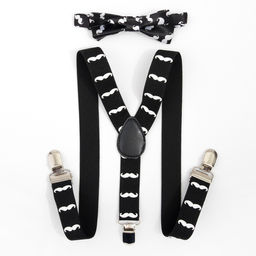 Набор для мальчика подтяжки и галстук-бабочка Джентльмен, 30 х 13 см