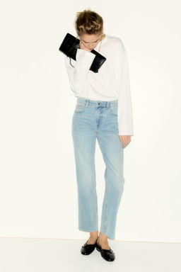 Flared Regular Waist Ankle Jeans - H&m фото 3