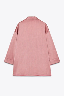 CREASED-EFFECT BLAZER - Zara фото 8