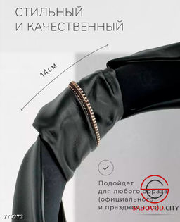 Ободок для волос из эко кожи - Bruno фото 2