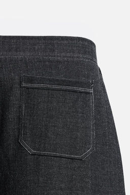 JOGGER TROUSERS WITH CONTRAST TOPSTITCHING - Zara фото 10
