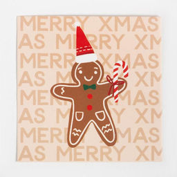 Набор новогодний подарочный KAFTAN Happy Year, носки размер 36-39 (23-25 см), маска для сна, открытка 2 шт.