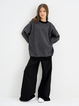 Черный джемпер для мальчика