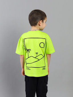 CRB wear / CSKB 64072-36K Футболка для мальчика,лайм/Ex.Cherubino фото 2