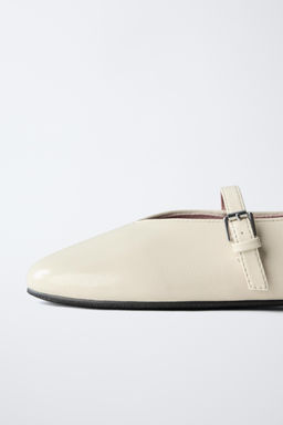 PATENT BALLET FLATS - Zara фото 6