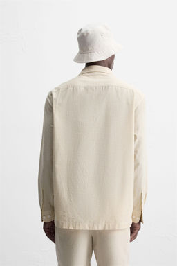 STRIPED OVERSHIRT - Zara фото 3