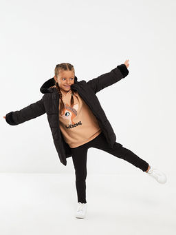 Kap??onlu Basic K?z ?ocuk Mont - Waikiki фото 2