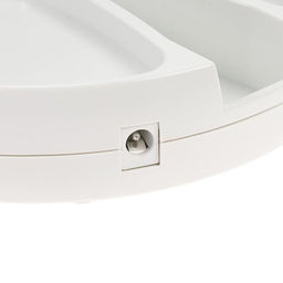 Зеркало Luazon KZ-09, подсветка, настольное, 30×16×16 см, увеличение × 10, USB, белое