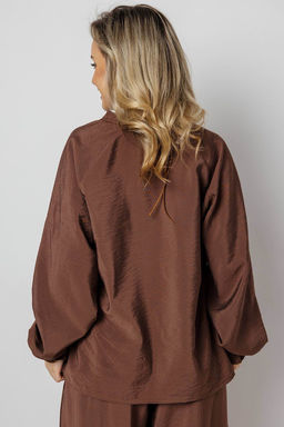 Блузка женская 4484/01/Коричневый