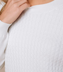 Джемпер #КТ24069, белый - Dommod фото 5