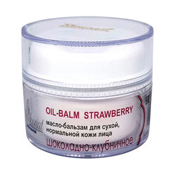 Шоколадное Масло-бальзам ШОКОЛАДНО-КЛУБНИЧНОЕ для сухого и нормального типа кожи Код 992570 - объем 50 мл
